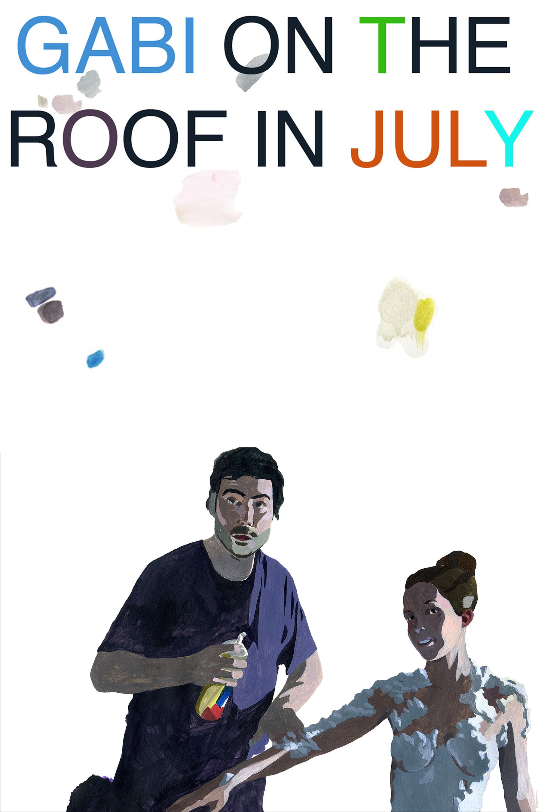 постер Габи на крыше в июле